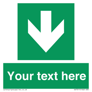 Custom Safe Condition Down arrow